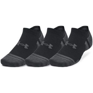 Under Armour UA Performance Tech 3pk NS Unisex Sportsokken Zwart