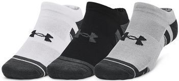Under Armour - Performance Tech - Sokken - Grijs/Wit - 3-pack - Maat 42-47.5 EU