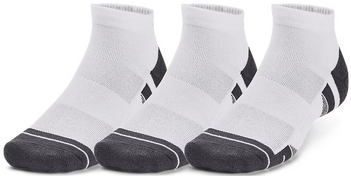 Under Armour Performance Tech Low Tennissocken 3er Pack in weiß, Größe: 47.5-50.5