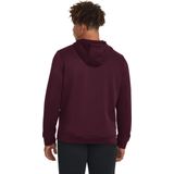 Under Armour Fleece Sweatshirt Met Volledige Rits Paars Man