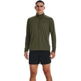 Under Armour - Tech - Herenshirt - Regular Fit - Lange Mouwen - Ritssluiting