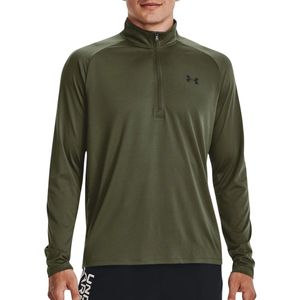 Under Armour - Tech - Herenshirt - Regular Fit - Lange Mouwen - Ritssluiting
