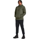 Under Armour - Fleece Hoodie - Olijfgroen - Polyester