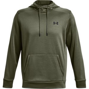 Under Armour - Fleece Hoodie - Olijfgroen - Polyester