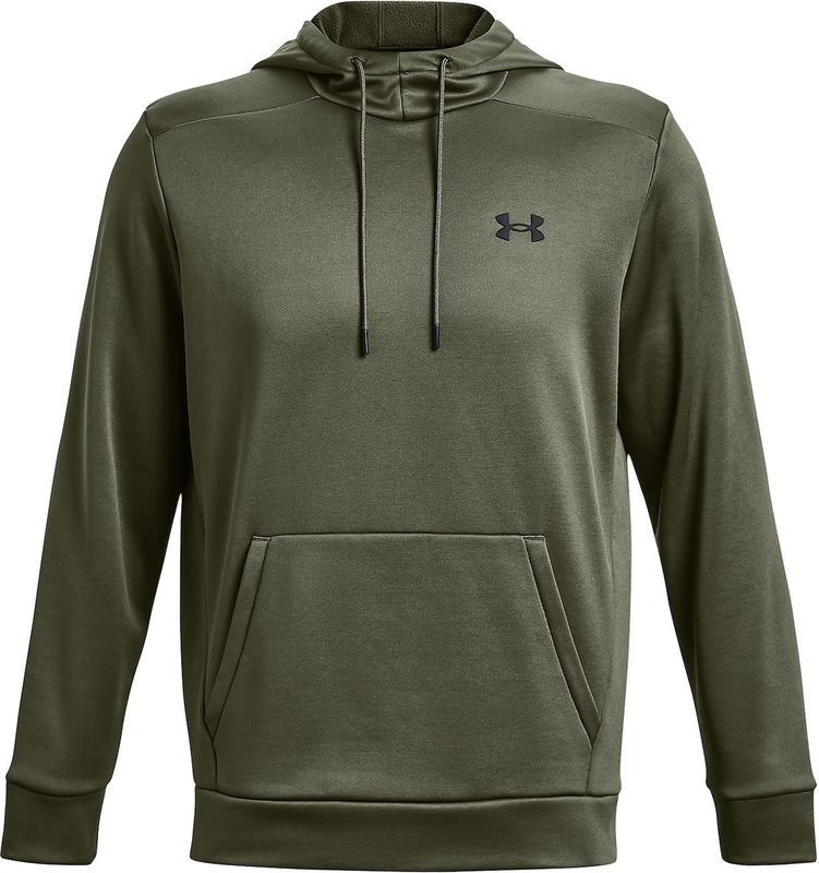 Under Armour - Fleece Hoodie - Olijfgroen - Polyester