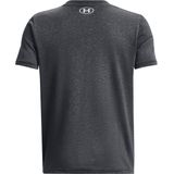 Under Armour - Logo Wordmark - T-shirt - Zwart - Korte Mouwen