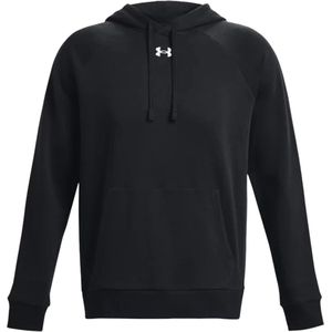 UA Rival Felpa con cappuccio in pile, rosso, MD
