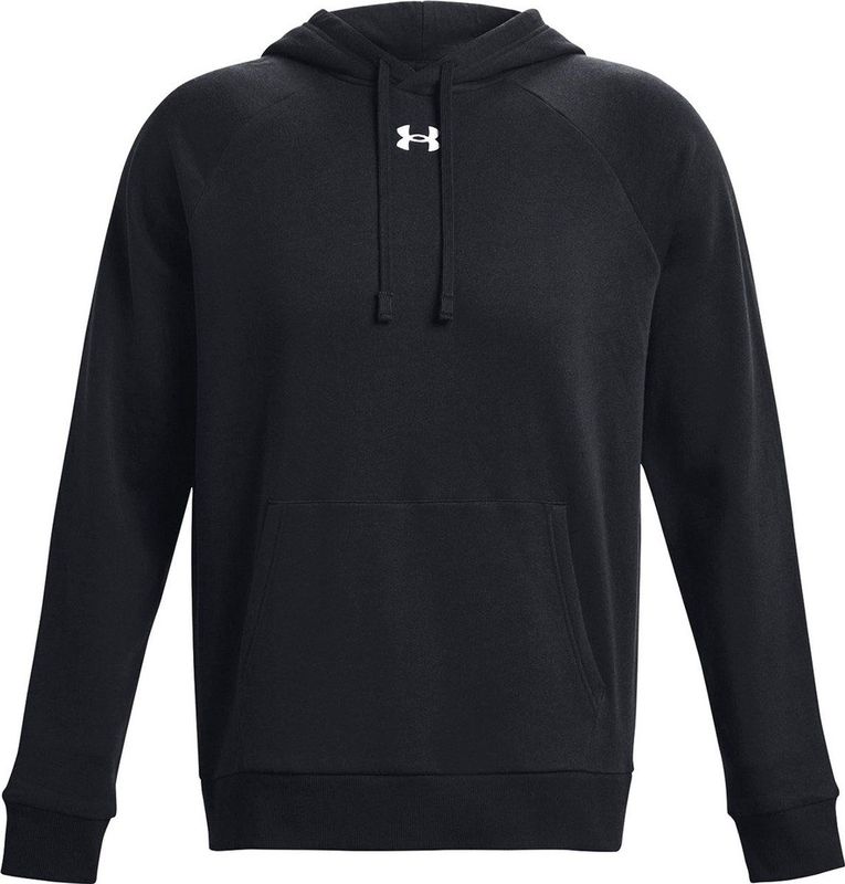 Under Armour - Rival Fleece Hoodie - Zwart - Katoenmix