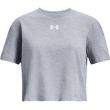 UA CROP SPORTSTYLE LOGO SS