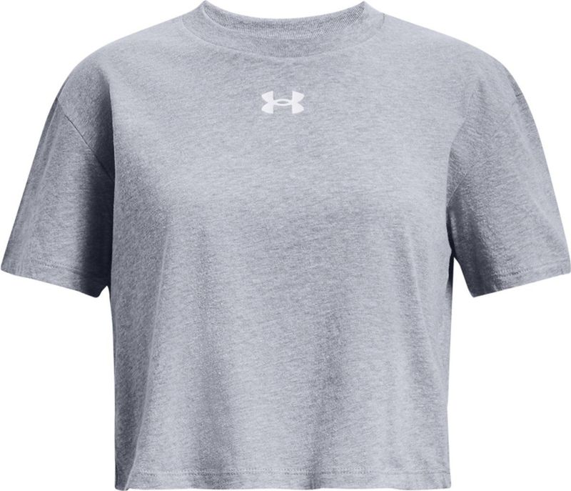 UA CROP SPORTSTYLE LOGO SS