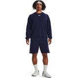 Under Armour UA Rival Fleece Crew Heren Sporttrui - Blauw