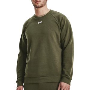 Under Armour Rival Crew Sweatshirt Herren in dunkelgrün, Größe: XXL