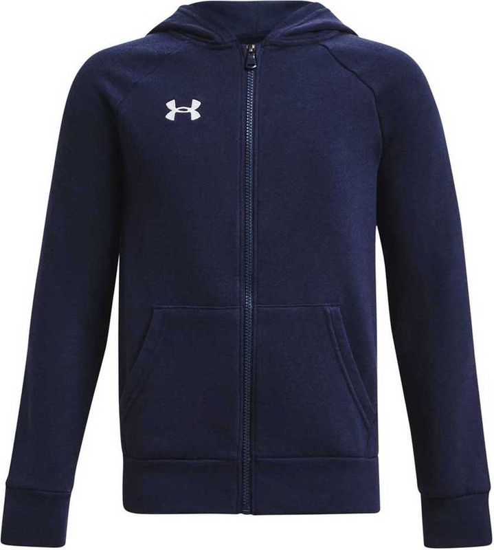 Under Armour UA Rival Fleece FZ Hoodie Jongens Vest - Blauw