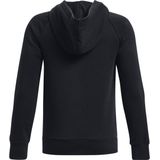 Under Armour UA Rival Fleece FZ Hoodie Jongens Vest - Zwart