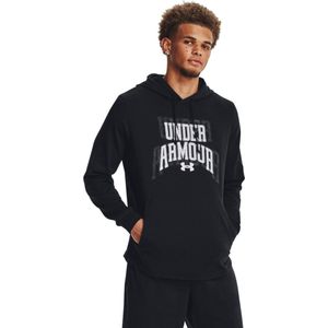 Under Armour Rival Terry Graphic Hoodie Zwart Man