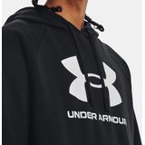 Under Armour - UA Rival Fleece Logo Hoodie - Zwart - Hoodie