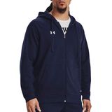 Under Armour Fleece Hoodie Heren Vest - Blauw