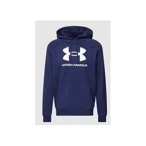 Under Armour - Rival Fleece Hoodie - Heren - Blauw - Katoen