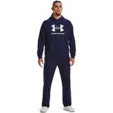 Under Armour - Rival Fleece Hoodie - Navy - 80% Katoen - 20% Polyester
