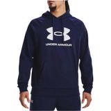 Under Armour - Rival Fleece Hoodie - Navy - 80% Katoen - 20% Polyester
