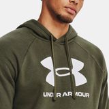Under Armour, Heren, Sweatshirts & Hoodies, Groen, Maat: S Fleece,