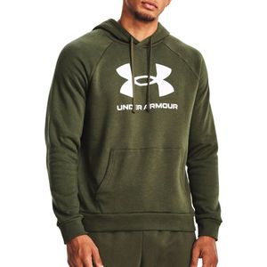 Under Armour, Heren, Sweatshirts & Hoodies, Groen, Maat: S Fleece,