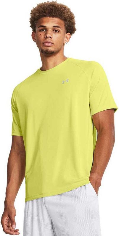 Under Armour Tech Reflective T-shirt Met Korte Mouwen Geel M Regular Man