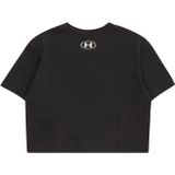 Under Armour - Sportstyle Logo T-shirt - Zwart - Korte Mouwen - Cropped