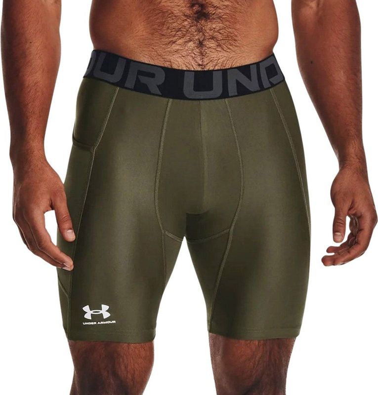 Under Armour UA HG Heatgear Armour Shorts Heren Sportlegging - Groen
