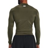 Under Armour HeatGear Compressie T-shirt met lange mouwen en ronde hals voor heren