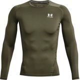 Under Armour HeatGear Compressie T-shirt met lange mouwen en ronde hals voor heren