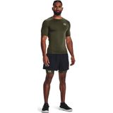 Under Armour UA HG Heatgear Armour compressie Short Sleeve Heren Sportshirt - Groen