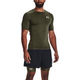 Under Armour UA HG Heatgear Armour compressie Short Sleeve Heren Sportshirt - Groen
