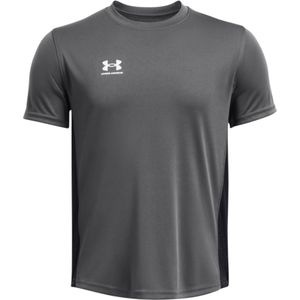 Under Armour - CHALLENGER - T-shirt - Castlerock/White - 100% Polyester