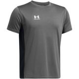 Under Armour - CHALLENGER - T-shirt - Castlerock/White - 100% Polyester