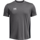 Under Armour - CHALLENGER - T-shirt - Castlerock/White - 100% Polyester