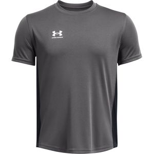 Under Armour - CHALLENGER - T-shirt - Castlerock/White - 100% Polyester