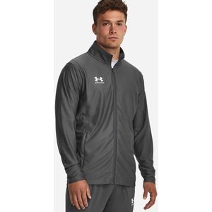 Under Armour Heren Track Jacket Heren - Trainingsjacks - Kleur Grijs - Maat S