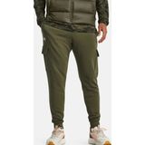 Under Armour Rival Fleece Cargo Joggers Joggingbroek Heren Donkergroen