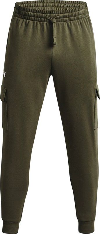 Under Armour Rival Fleece Cargo Joggers Joggingbroek Heren Donkergroen