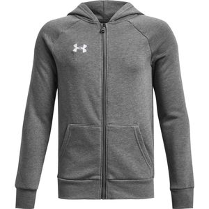 Under Armour UA Rival Fleece FZ Hoodie Jongens Vest - Grijs