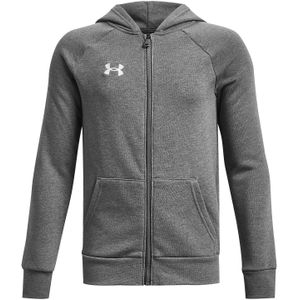 Under Armour UA Rival Fleece FZ Hoodie Jongens Vest - Grijs