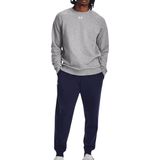 Under Armour UA Rival Fleece Crew Heren Trui - Grijs