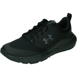 Under Armour UA Charged Commit TR 4, Sneakers heren, Black/Ultimate Black/Castlerock, 40.5 EU