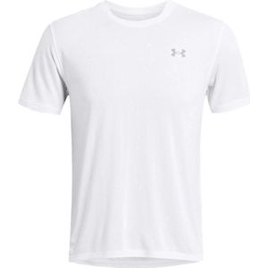 Under Armour Launch T-shirt Met Korte Mouwen Wit L Man