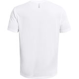 Under armour launch splatter ss in de kleur wit