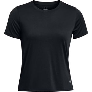 Under Armour UA Launch Shortsleeve Dames Sportshirt - Zwart
