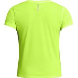Under Armour UA Launch Shortsleeve Dames Sportshirt - Geel