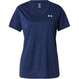 Under Armour - Tech V-neck Twist T-shirt - Blauw - UA Tech™-materiaal