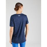 Under Armour - Tech V-neck Twist T-shirt - Blauw - UA Tech™-materiaal
